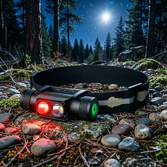 Newest LED Mini Headlamp High Power White Red Headlight 18650 Rechargeable USB Type-C Torch Camping Hunting Flashlight Lamp