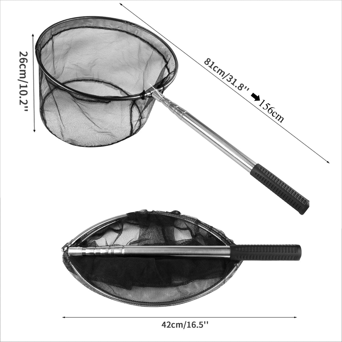 Telescopic Floating Landing Net (55-190cm)
