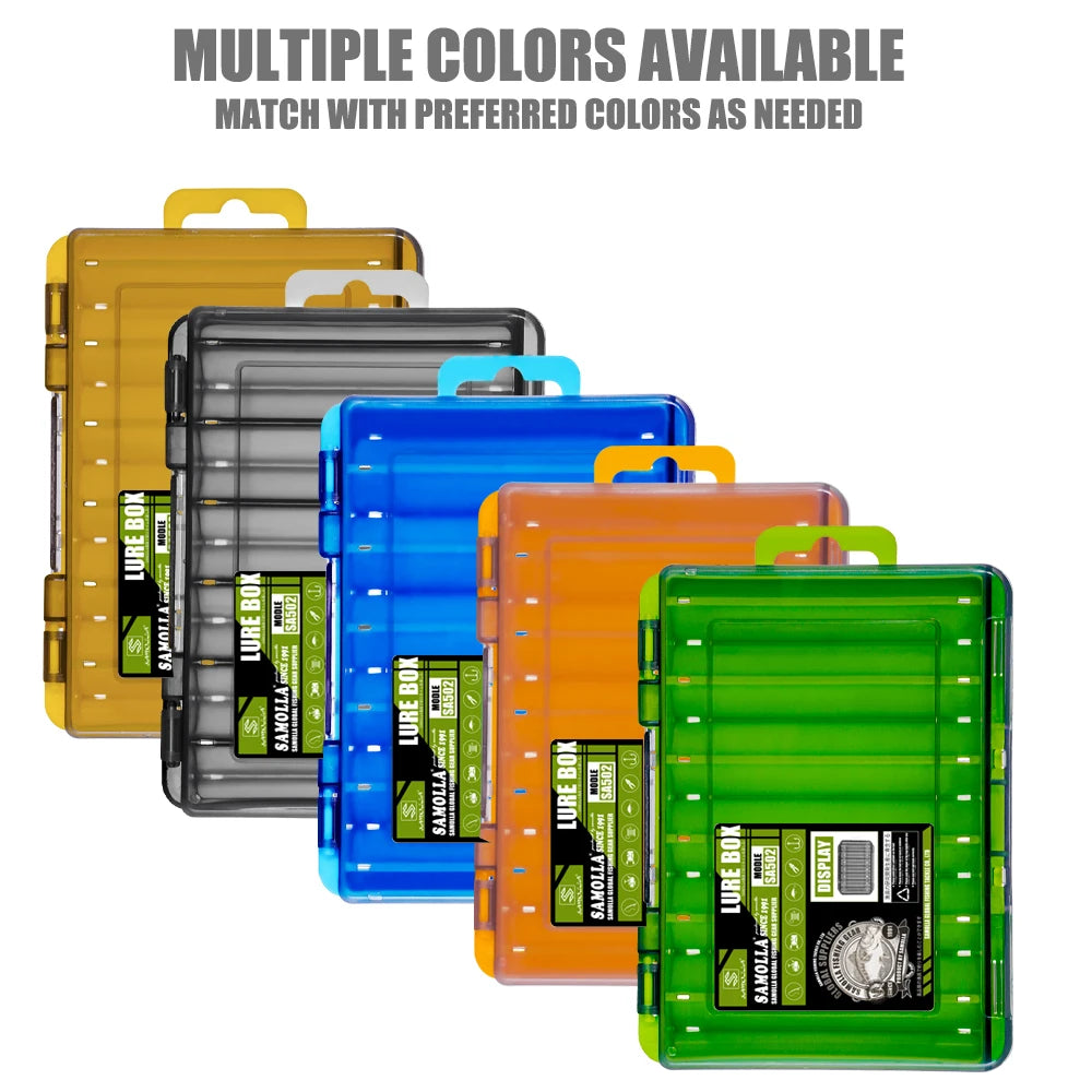 SAMOLLA 14-Compartment Tackle Box