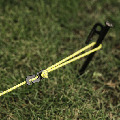Adjustable S-Type Tent Rope Tensioners – 1 to 30 Pack