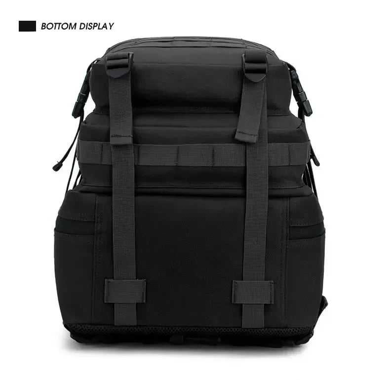 2Q-50L Tactical Backpack Men's Travel Large Capacity Rucksacks Men Waterproof Outdoor 1Sports Multi-functional Bags