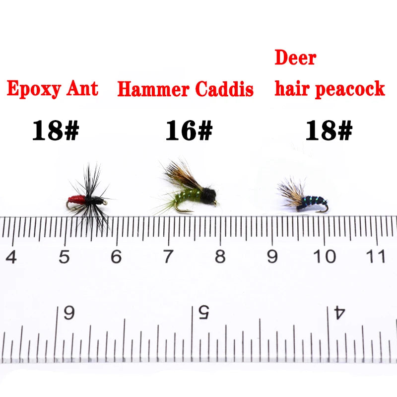 PERSUADER Small Dry Flies #16-18 Boxed Set
