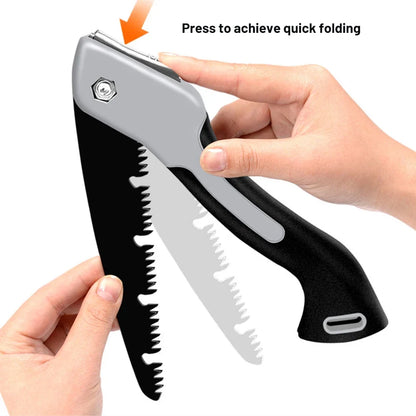 1Pc Folding Hand Saw Outdoor Logging Saw Woodworking Folding Portable Saw Garden Camping Pruning