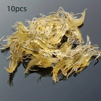 Goture Luminous Soft Shrimp Lures (5/10/20 Pack)