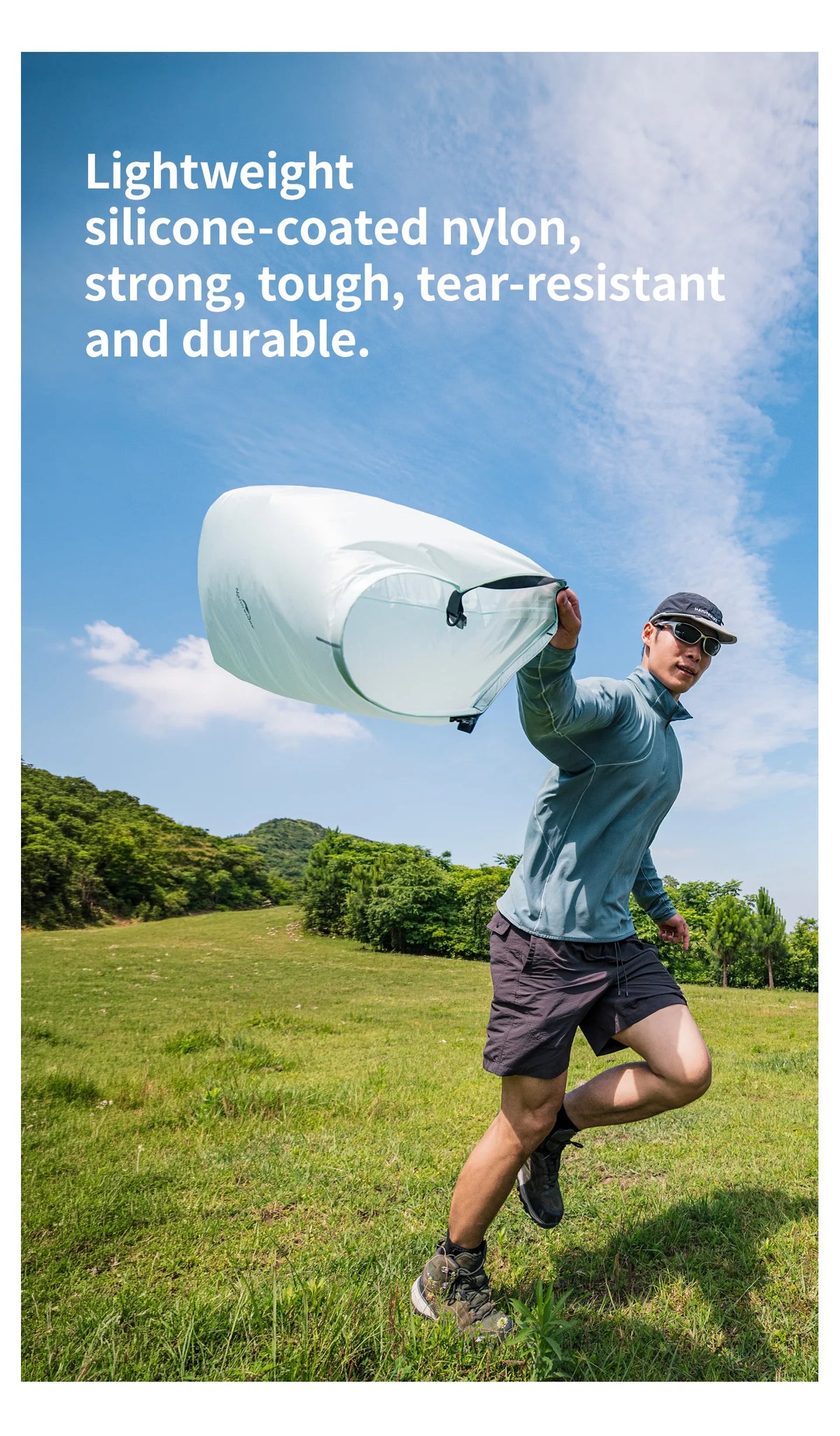 Naturehike Rolled Storage Bag Outdoor Travel Hiking Lightweight Waterproof Vacuum Compression Dispenser Bags Portable Organizer