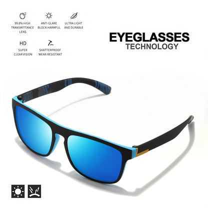 Classic Square Polarized Sunglasses (1-4 Pack)