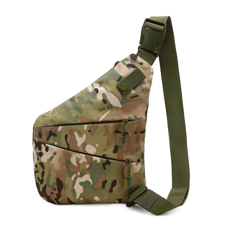 Camouflage Outdoor Shoulder Bag – Waterproof Cycling, Hiking & Mountaineering Messenger Bag