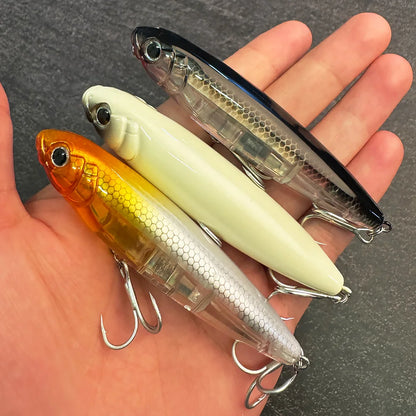 GOBAIT Floating Pencil Topwater Lure, 10cm Walk-the-Dog