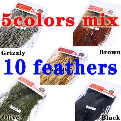Whiting Farms Midge Saddle Hackle (10 Feathers)