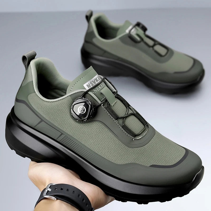 Men’s Breathable Outdoor Running Shoes – Non-Slip, Wear-Resistant, Lightweight Hiking Sneakers