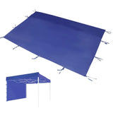 Foldable  Canopy Professional Instant Shelter Easy Installment Practical Sunscreen Gazebo Tents Shading Cloth for Garden Blue