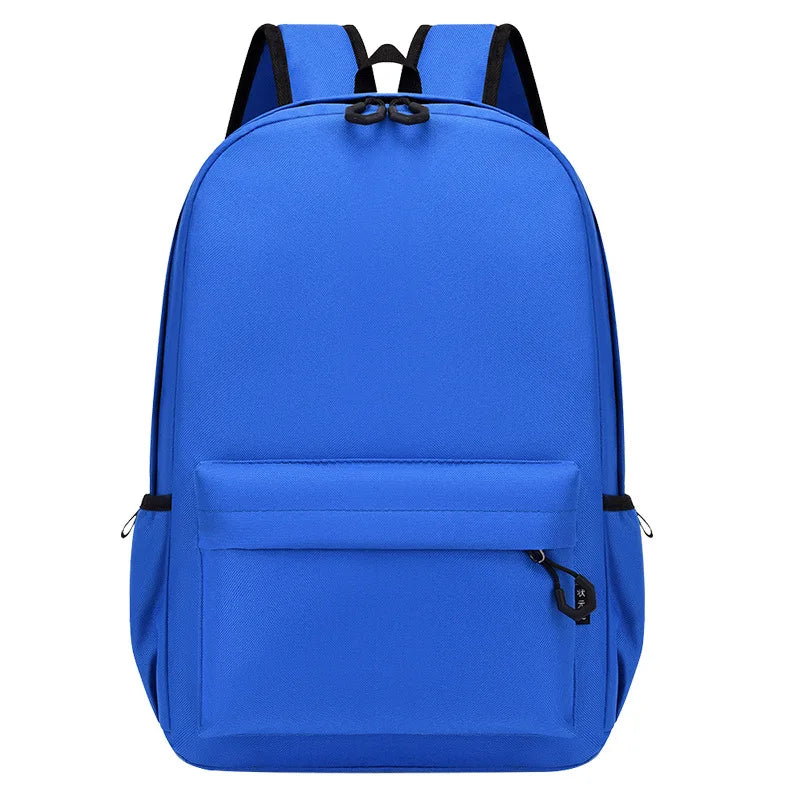 Personalized School Bag Custom Logo School Backpack Training Class Gift School Name Pattern Elementary school backpack wholesale