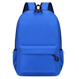 Personalized School Bag Custom Logo School Backpack Training Class Gift School Name Pattern Elementary school backpack wholesale