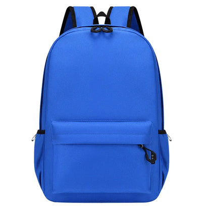 Personalized School Bag Custom Logo School Backpack Training Class Gift School Name Pattern Elementary school backpack wholesale