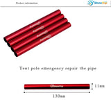 High Quality Outdoor Tool Repair Tube Tent Accessories Tent Pole Pipe Single Rod Mending