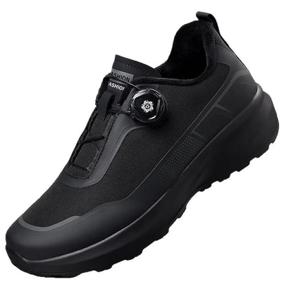 Men’s Outdoor Sneakers 2025 – Thick Sole Breathable Casual Hiking Shoes