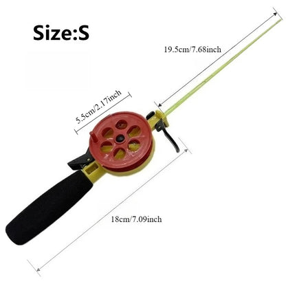 Ackibbik Ice Fishing Rod and Reel Combo