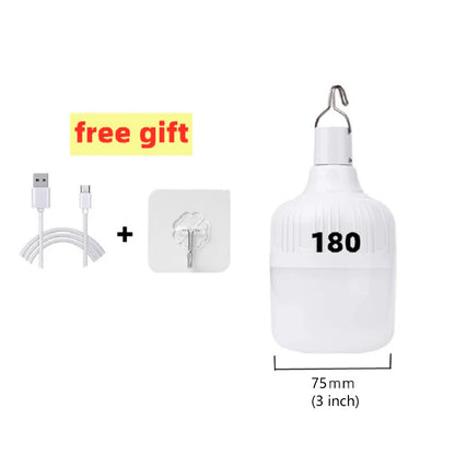 USB Rechargeable LED Multifunctional Emergency Lights House Outdoor Portable Lanterns Emergency Lamp Lantern BBQ Camping Light