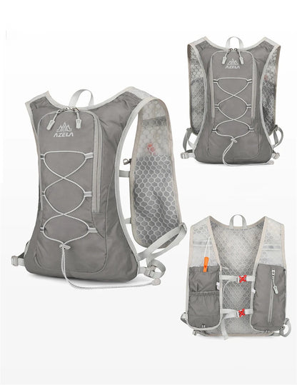 8L Running Hydration Vest Backpack Men Women Outdoor Sport Bags Trail Marathon Jogging Hiking Backpack Option Water Bag Flask