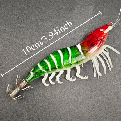 Ackibbik Glow Shrimp Lures (5 Pack)