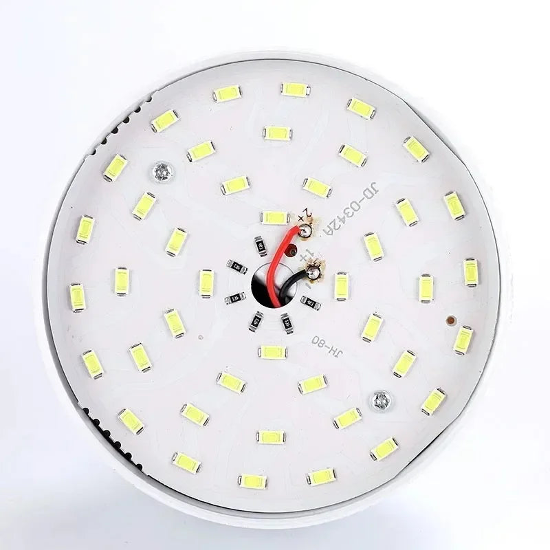 1PC USB Rechargeable 60W LED Camping Light Bulb Hanging Hook Emergency Lantern Portable Tent Lamp Outdoor Camping Night Market