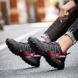 Waterproof Hiking Shoes – Men’s Outdoor Trainers, Climbing & Trekking Sneakers, Anti-Slip Tactical Footwear