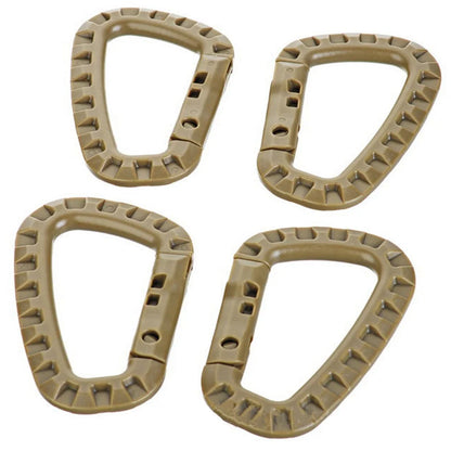 5pcs Tac Link Molle Belt D Buckle Clip ITW Keychain Outdoor Backpack Carabiner Hook Camping Climbing Equipment EDC Multi Tool