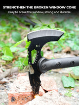 Multi-Purpose Tactical Camping Axe – Fire Engineer & Survival Logging Axe with Ice Breaking Cone