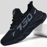 Men’s Slip-On Sneakers – Breathable Running Shoes for Walking, Training & Tennis (Lightweight Casual Comfort)