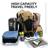Mountaineering backpack 35 liters men's and women's outdoor sports bag waterproof camping hiking rain