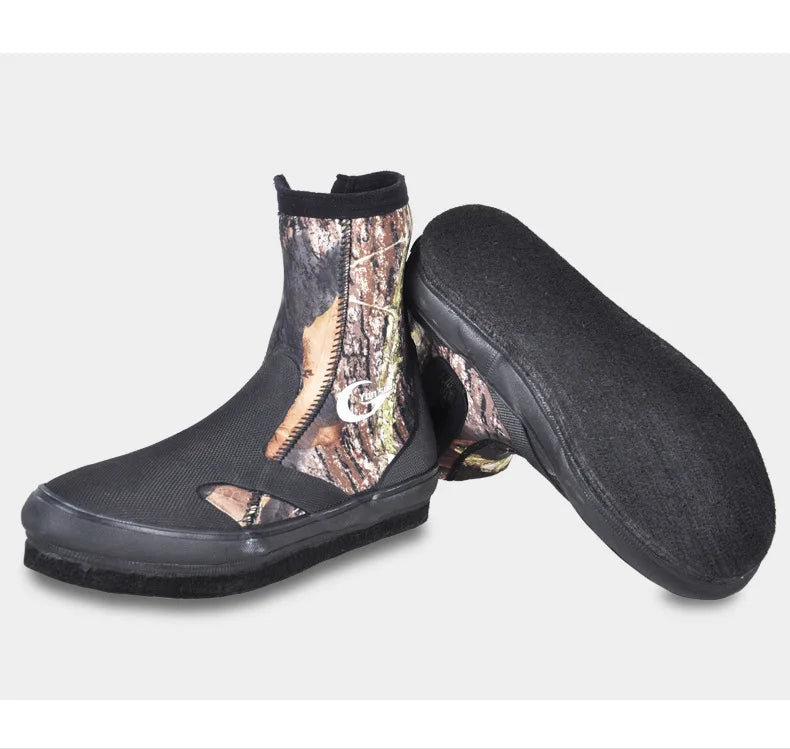 5mm Neoprene Felt Sole Wading Shoes