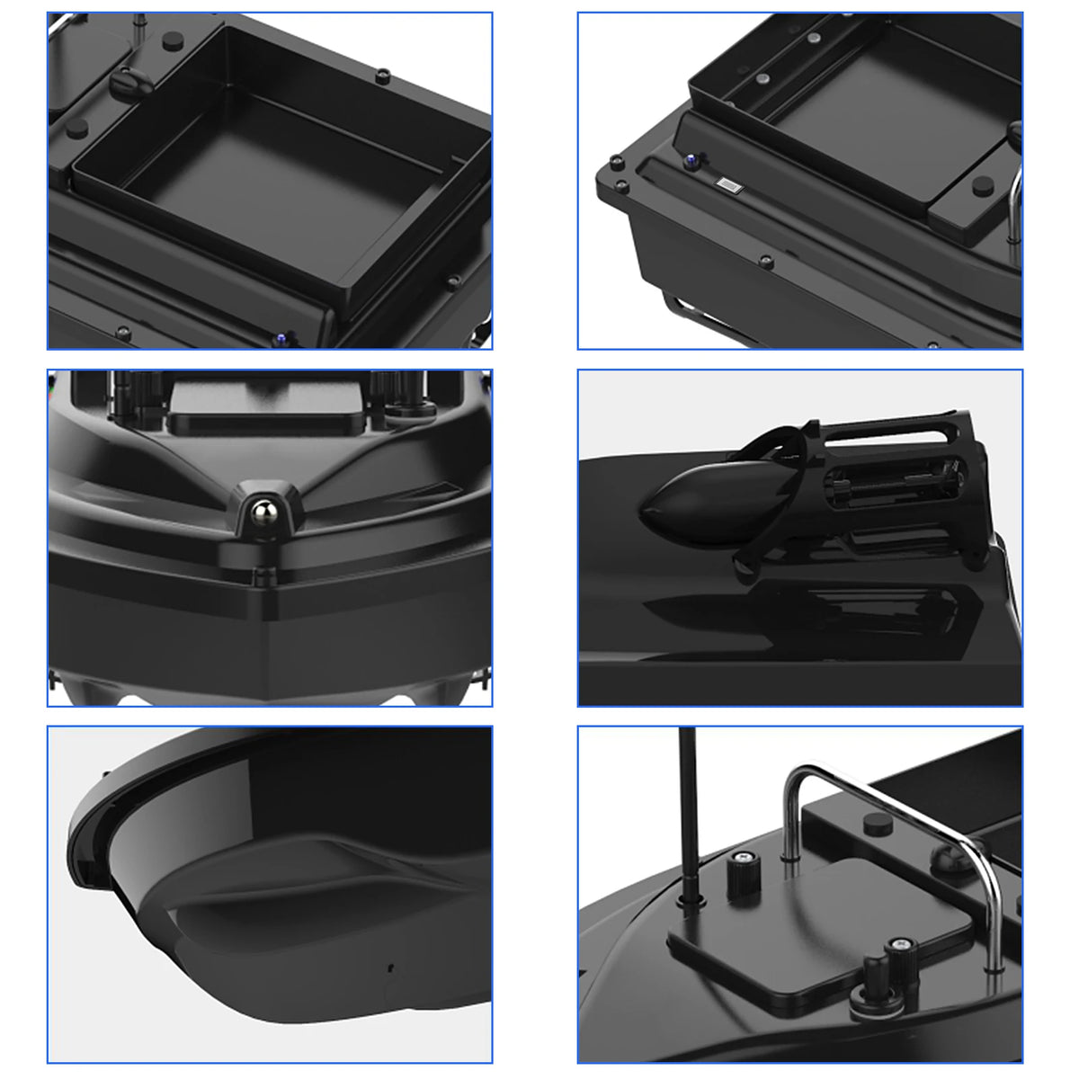 D16E GPS Bait Boat with Large Bait Hopper & Auto-Return