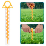 1 Pack Outdoor Camping Tent Nails Screw Anchor Climbing Tent Screw Claw Nail Tent Accessories Tent Hook