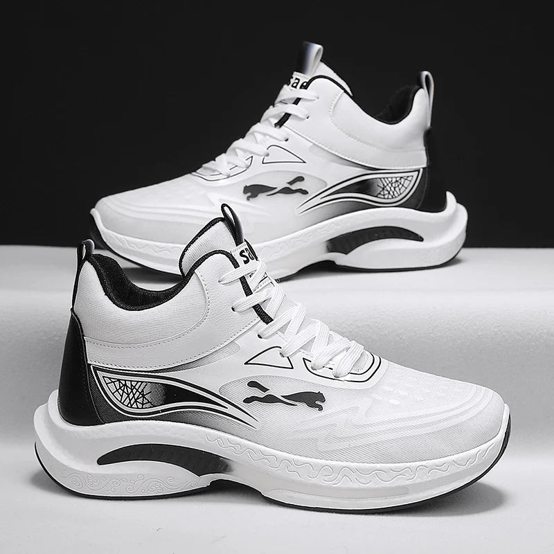 2025 Men’s High-Top Sports Shoes – Autumn/Winter Casual Sneakers for Fashion & Training