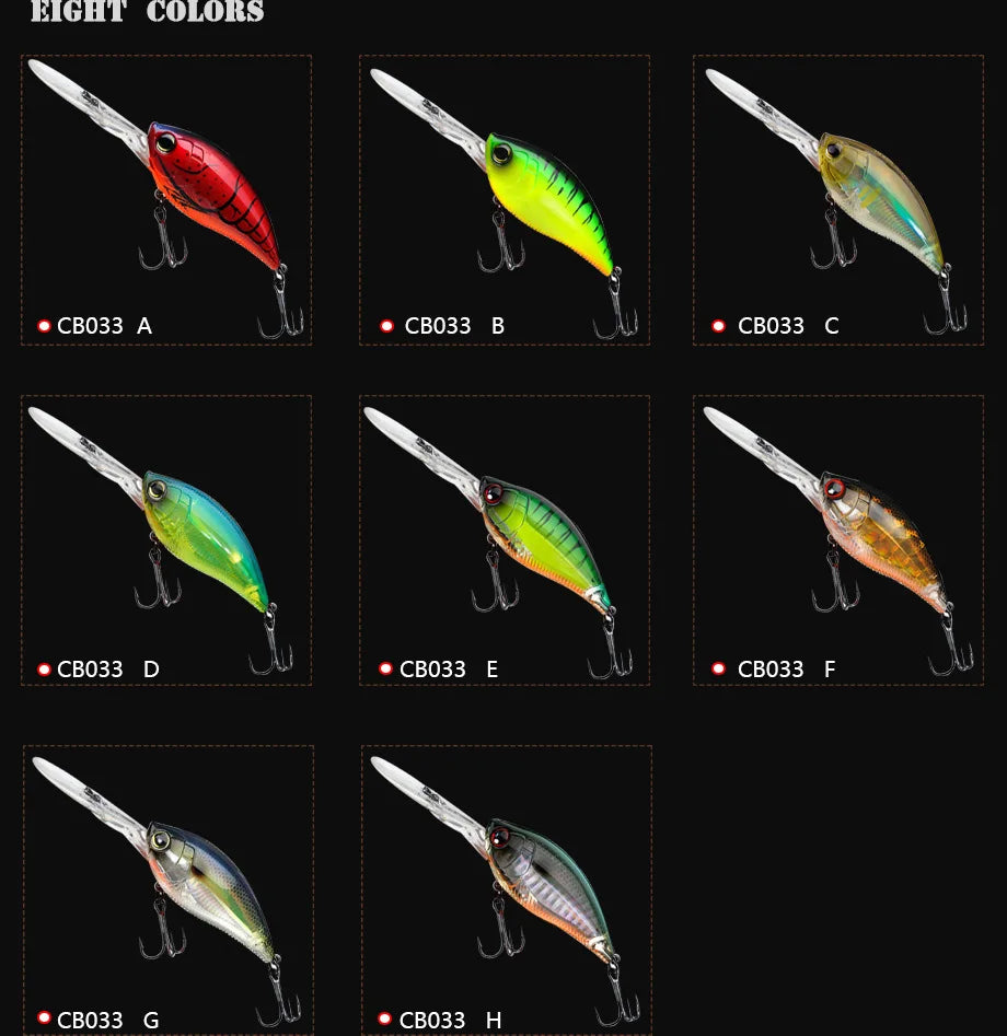 Trolling Crankbait 70-75mm