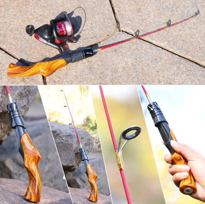 Ultralight Plug-In Ice Fishing Rod