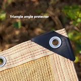 New Outdoor Garden Sunshade Net for Camping Pergola Carport Balcony Sunscreen Breathable Cooling Rectangle Pool Sunshade Sail