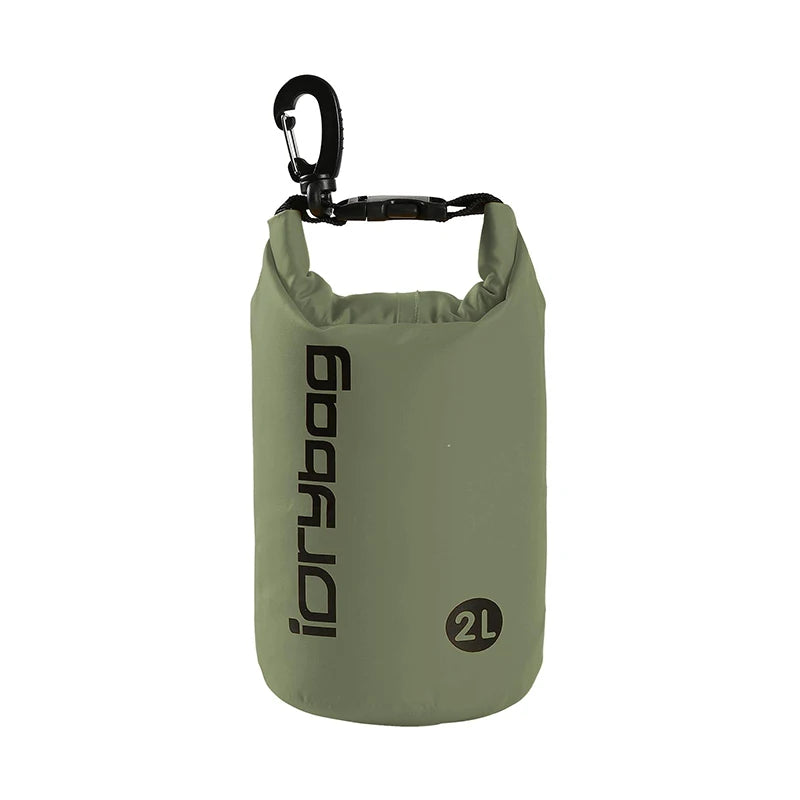 IDrybag 2L Swimming Waterproof Dry Bag Sports Canyoning Bag Ipx6 Waterproof Bag for Travel Kayaking Boating Beach Dry Bag