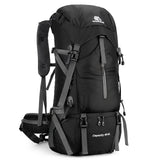 70L Mountaineering Bag Outdoor Sports Backpack Waterproof Hiking Backpack Camping Climbing Rucksack Travel Trekking Rucksack