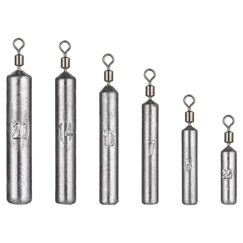 Water Drop Sinker Weights (5 Pack)