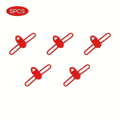 Silicone Fishing Rod Hook Keepers (5 Pack)