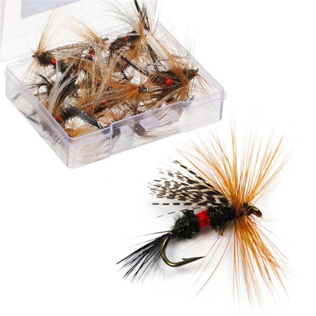 Dragonfly and Caddis Dry Flies (5/10/20 Pack)