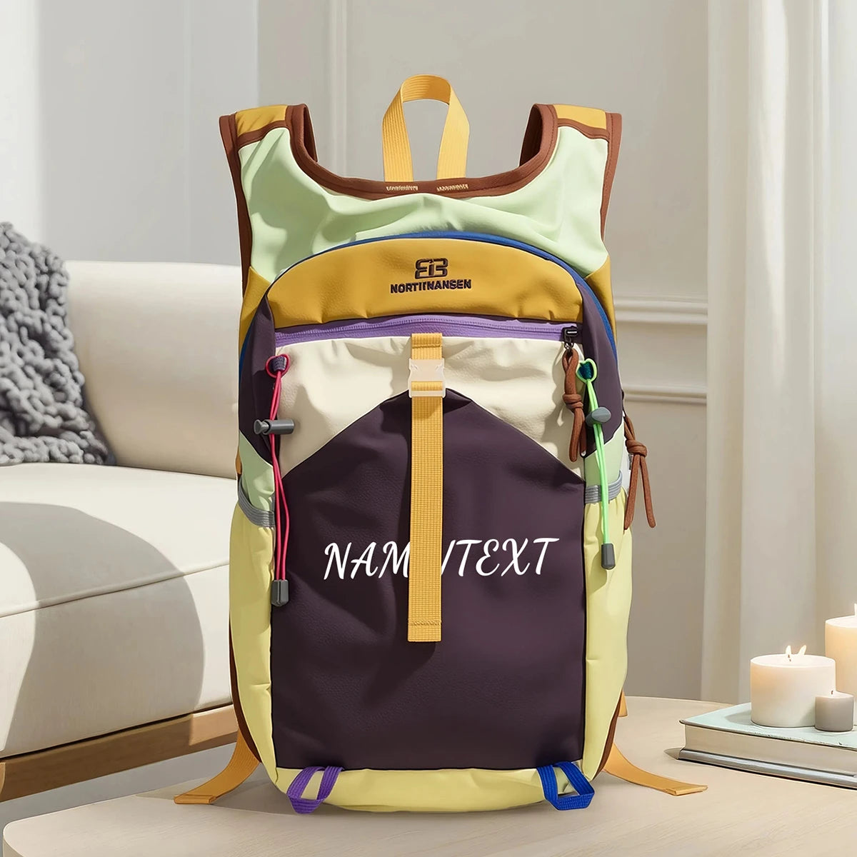 Exclusive custom logo outdoor hiking mountaineering bag lightweight backpack punching bag skin backpack female private diy