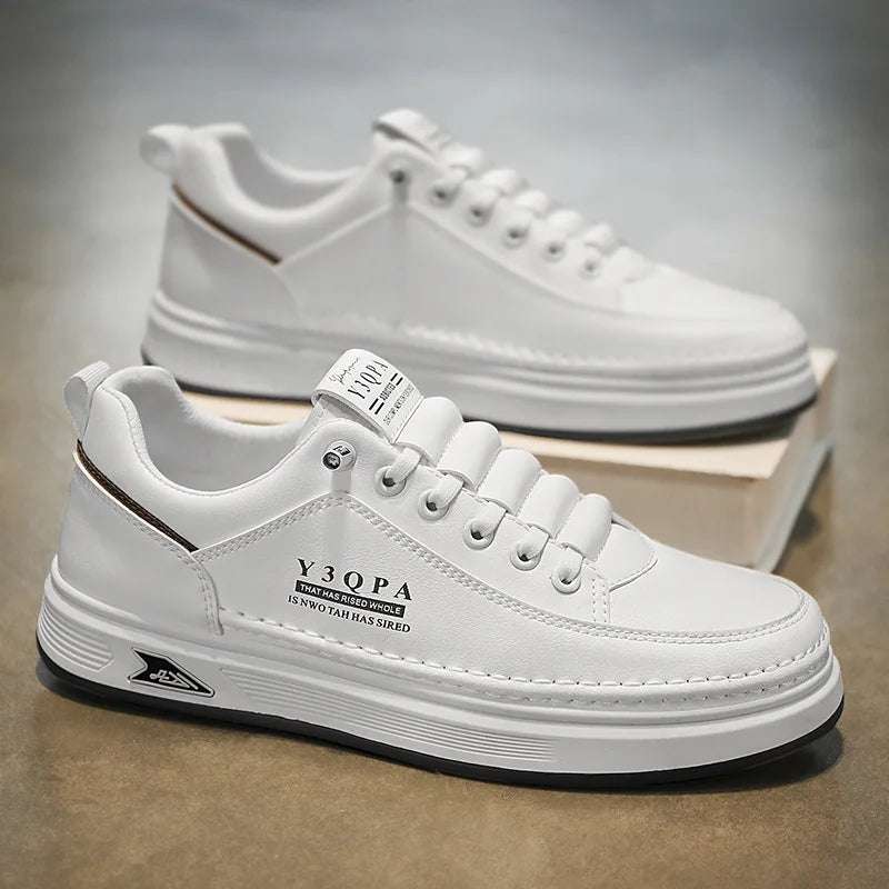 2025 Men’s Casual Sneakers – Breathable Outdoor Flat Shoes, Fashion Comfort Trainers