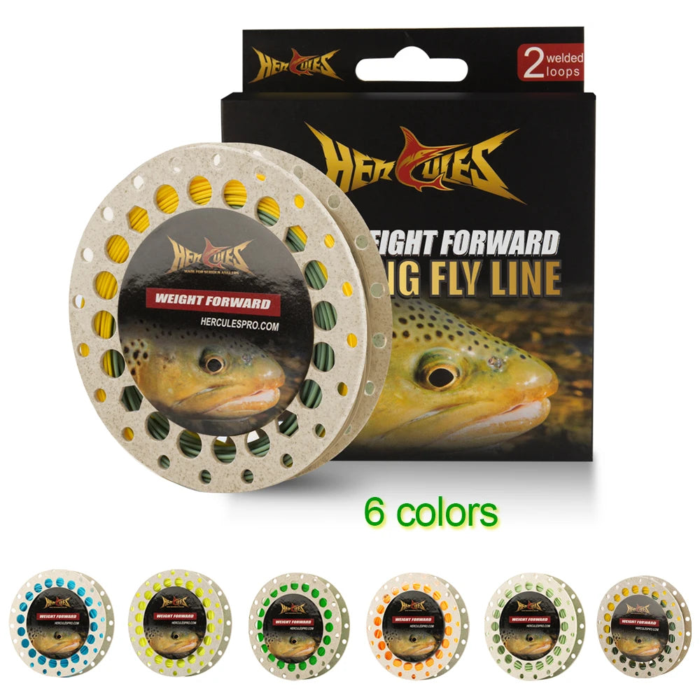HERCULES 90ft Sinking Tip Fly Line 3-4wt