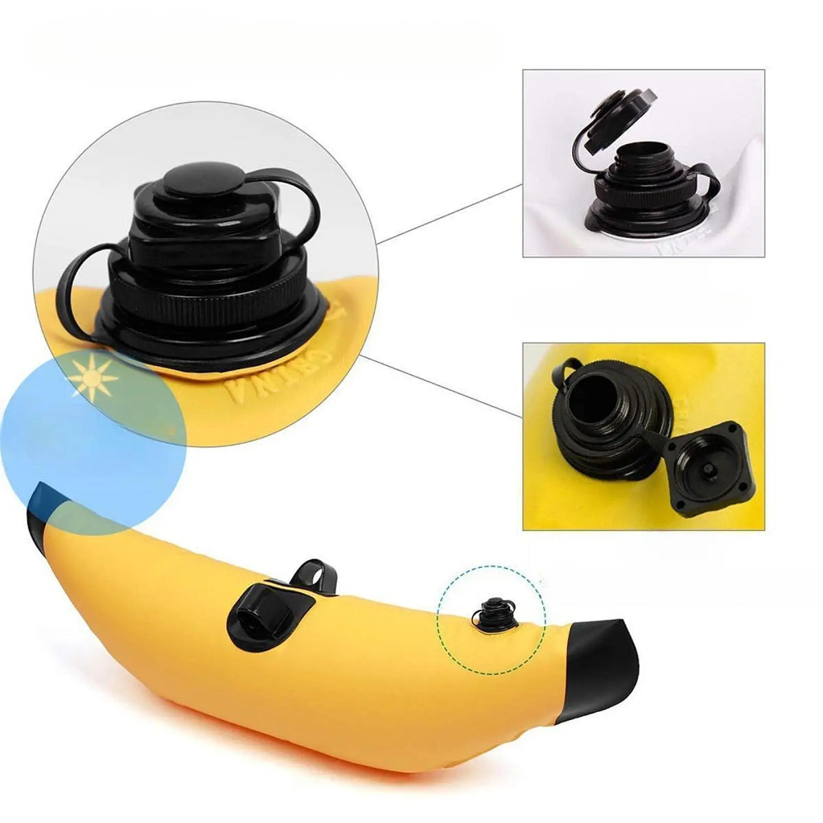 Kayak Inflatable Balance Float – Stabilizer System for Canoes, Fishing & Drifting Boats