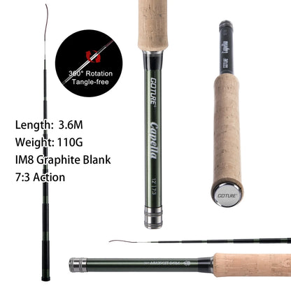 Goture 12ft Classical Tenkara Rod Combo