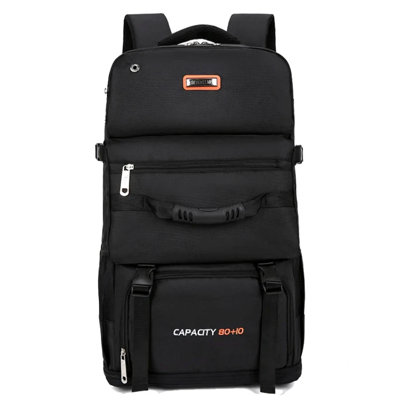 60L 80L Climbing Backpack Hiking Camping Rucksack Outdoor Travel Trekking Mountaineering Bag Large Sport Luggage Storage Bags