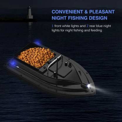 D16E GPS Bait Boat with Large Bait Hopper & Auto-Return