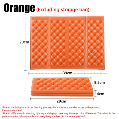 Portable Lightweight Mini Waterproof Mat Camping Foam Mat Foldable Kneeling Mat Comfortable Seat Cushion for Outdoor Activities